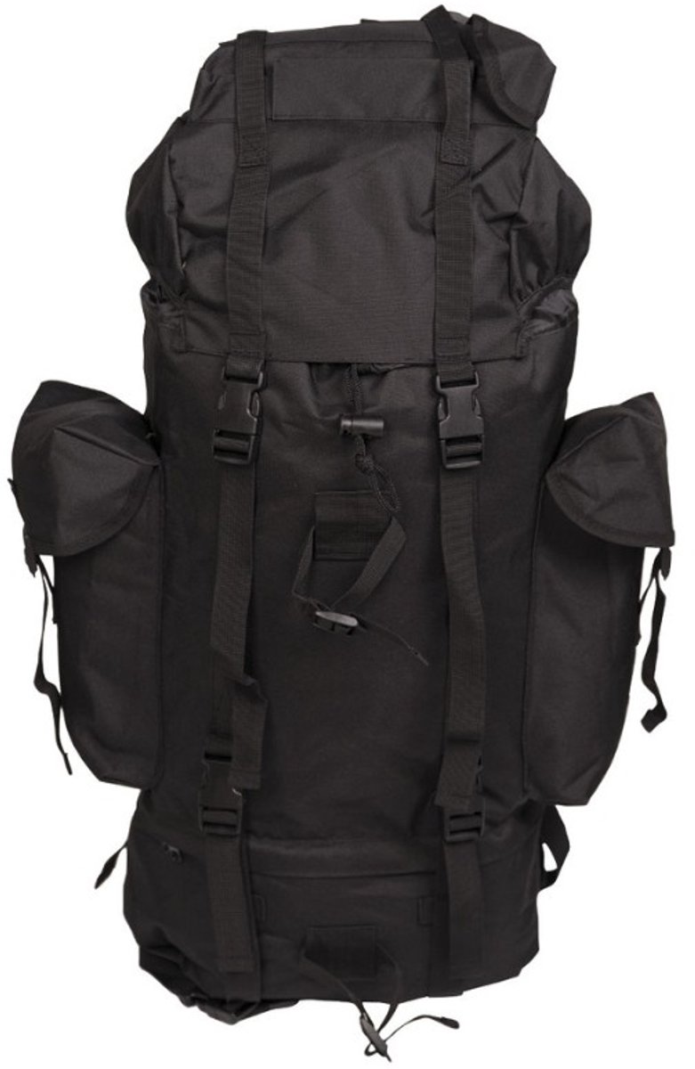 Mil-Tec Bundeswehr Combat-rugzak, 65l, groot, zwart