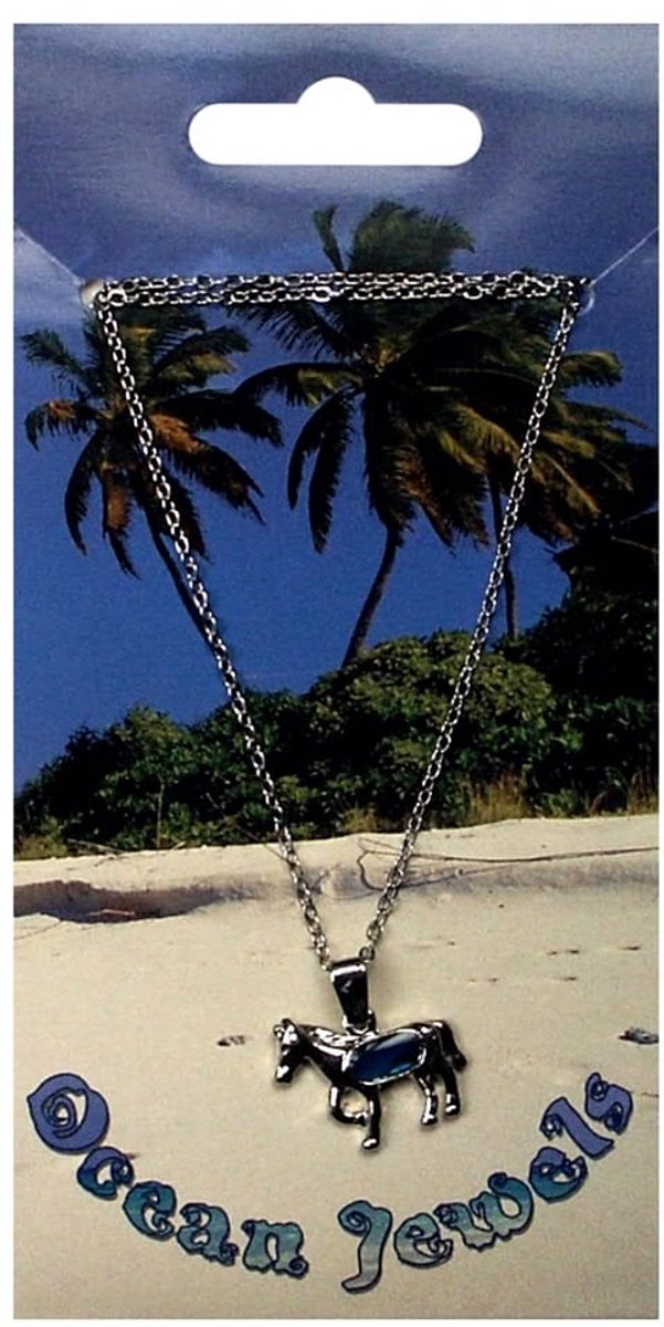 Hanger Paard met paua schelp