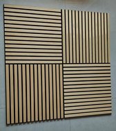 Panneaux muraux acoustiques, insonorisants, de haute qualité, à monter DIY, faciles à monter, placage 3 faces, 120 pièces, 30 boîtes, 1,44 m2 par boîte, 30 boîtes 43,2 m2, prix au m2 25,17 Euro , 600x600x21 mm, teck