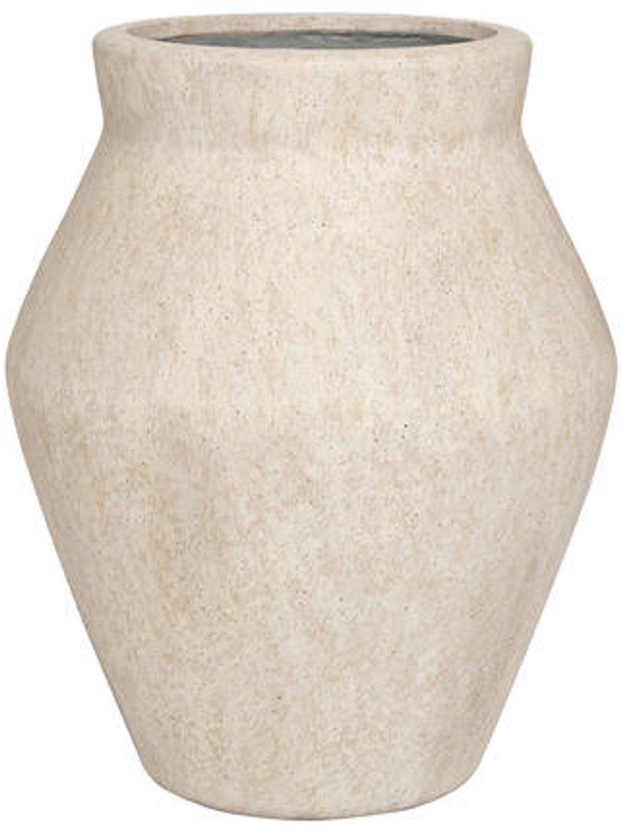 Pottery Pots - Plantenbak - Fleuri High M - Ø55cm x H68cm - Indoor en Outdoor - Travertine Beige