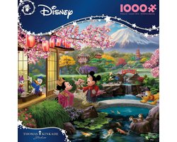 Ceaco - Disney - Thomas Kinkade - Mickey et Minnie au Japon - Puzzle 1000 stukjes