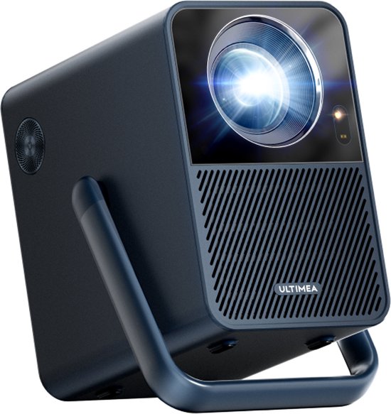 ULTIMEA Smart Beamer met Android TV 11.0 en Netflix, Home Theater Projector met Obstakelvermijding, Dolby Audio Projector – Blauw