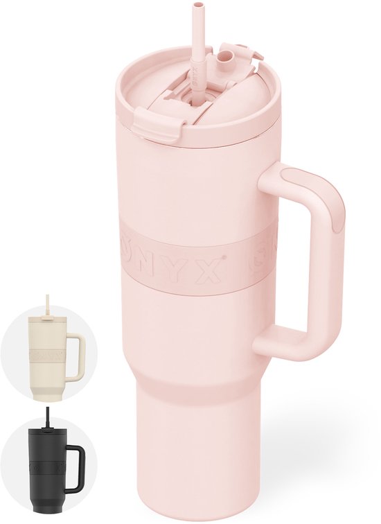 ONYX Drinkfles Met Rietje 1.2 Liter Waterfles Voor Kinderen Volwassenen Thermosbeker Travel Mug Zwart 579457383 ONYX Drinkfles Met Rietje 1.2 Liter Waterfles Voor Kinderen Volwassenen Thermosbeker Travel Mug Zwart 579457383