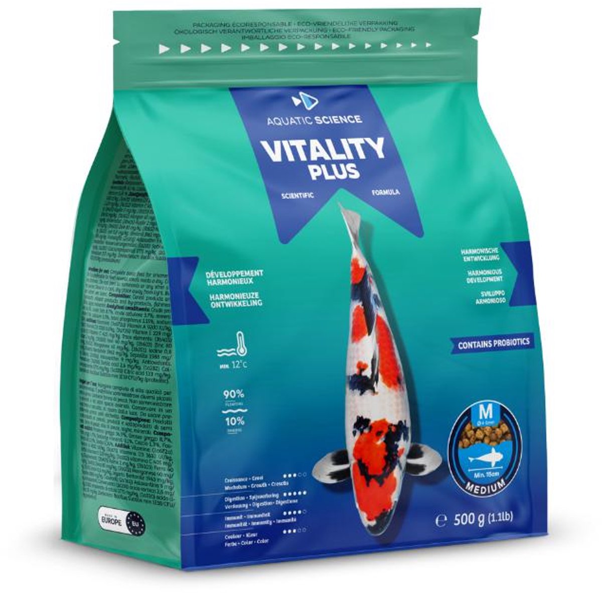 Aquatic Science Vitality Plus Medium 0,5Kg