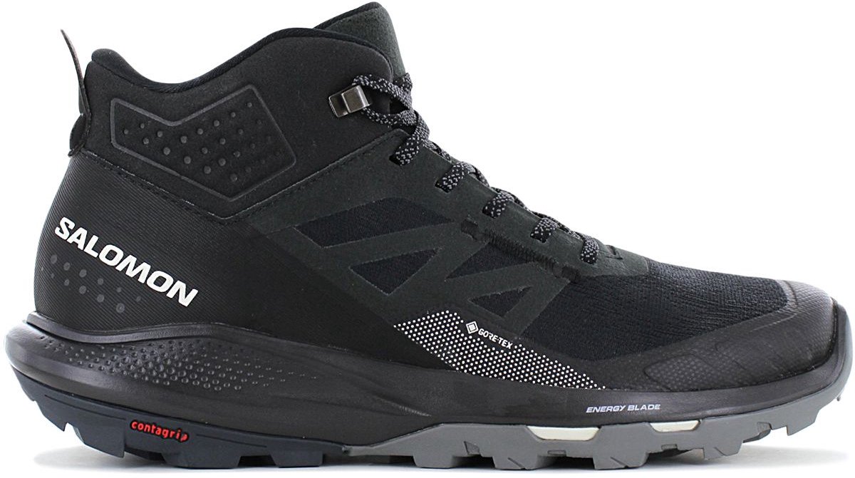 Salomon Outpulse Mid GTX - GORE-TEX - Heren Wandelschoenen Zwart 415888 - Maat EU 48 UK 12.5