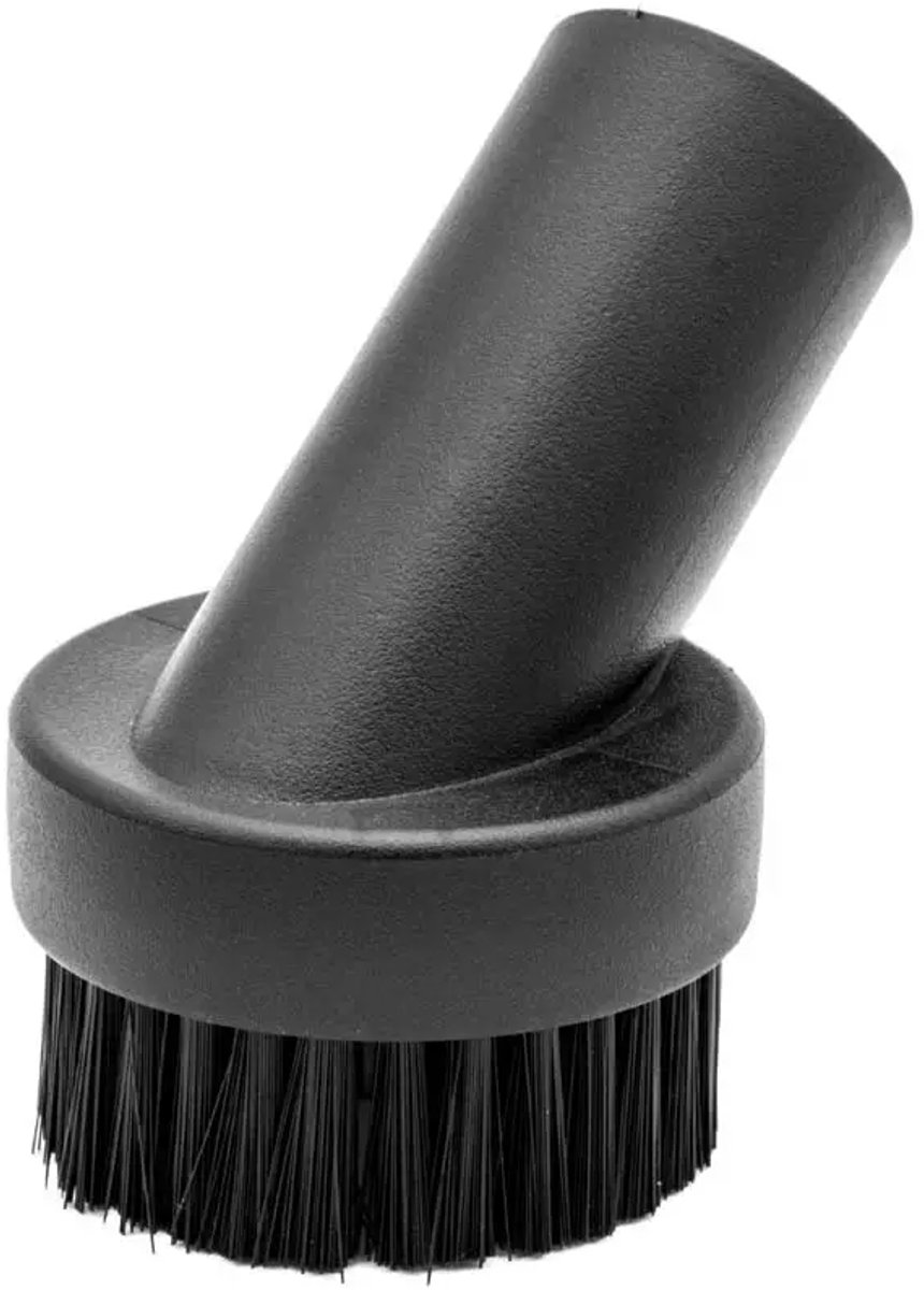 SQOON® Plumeau 32 mm met Nylon Haren – Voor Universele Stofzuigers - Niet Draaibaar – Ø 60 mm Borstel