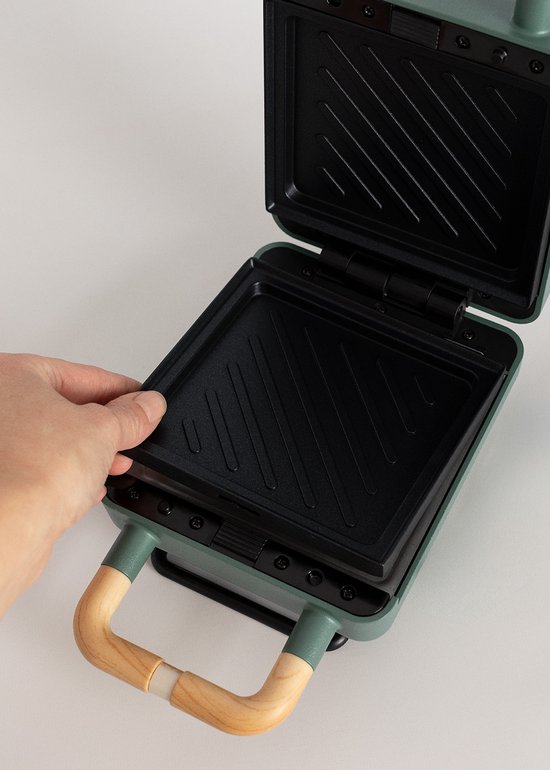 CREATE - Tosti-ijzer, grill en wafelijzer met verwisselbare platen - Sage - Individueel - STONE STUDIO van CREATE — afbeelding 5