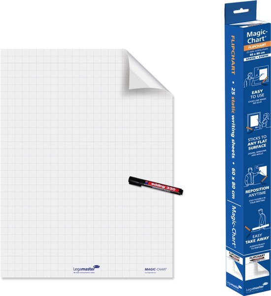 Legamaster Magic-Chart flipchart folie 60x80cm