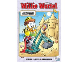 foto van Willie Wortel Vakantieboek 2025 – doeboek voor slimme kinderen vol puzzels en uitdagingen – 130 pagina’s