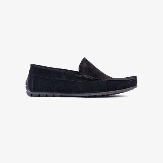 Mocassins Bengt en daim noir