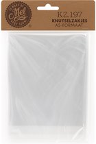 Knutselzakjes plastic A5 20 stuks - Plastic Zakjes - Met plakstrip