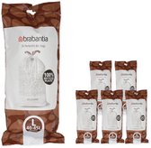 Brabantia PerfectFit sac poubelle avec fermeture code L, 40-45 litres, 6 rouleaux x 20 pcs - White