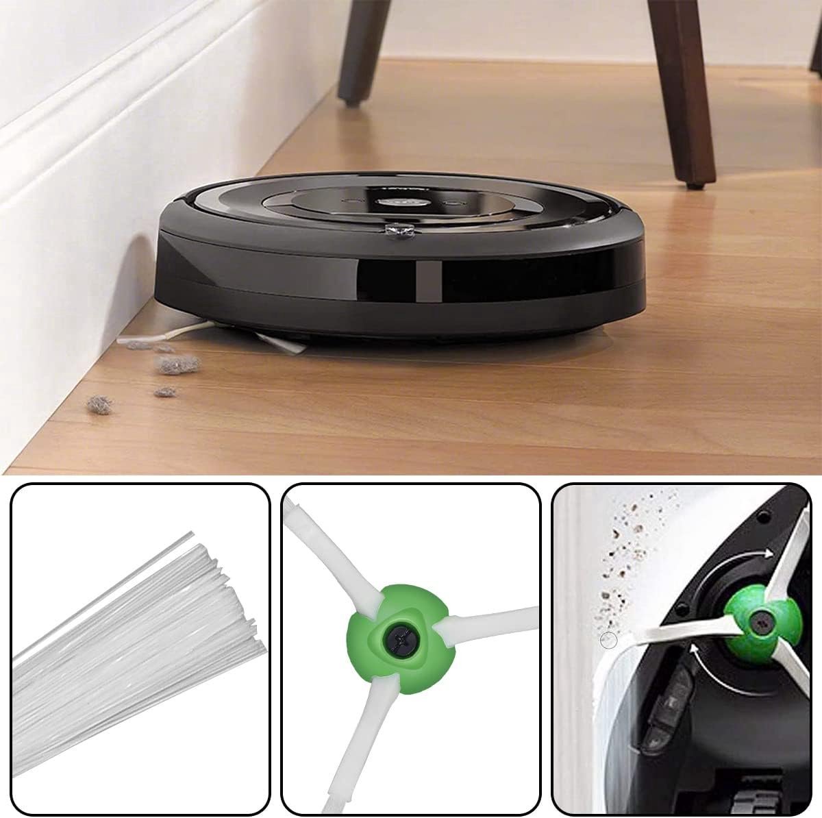 10x Accessoirespakket voor iRobot Roomba j7+/j7/i8+/i8/i7+/i7/i6+/i6/i5+/i5/i4+/i4/i3+/i3/E5/E6/E7 Filters/zijborstels/afzuigrollen thumbnail 2