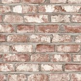 Dutch Wallcoverings vliesbehang baksteen - beige