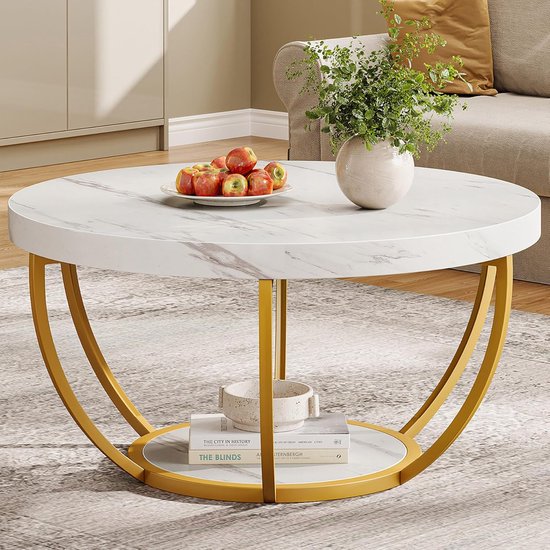 Sits Love Ovale Salontafel Blank Eiken kopen bij
