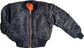 Blouson aviateur MA-1 Noir Blouson aviateur Enfants taille XXL