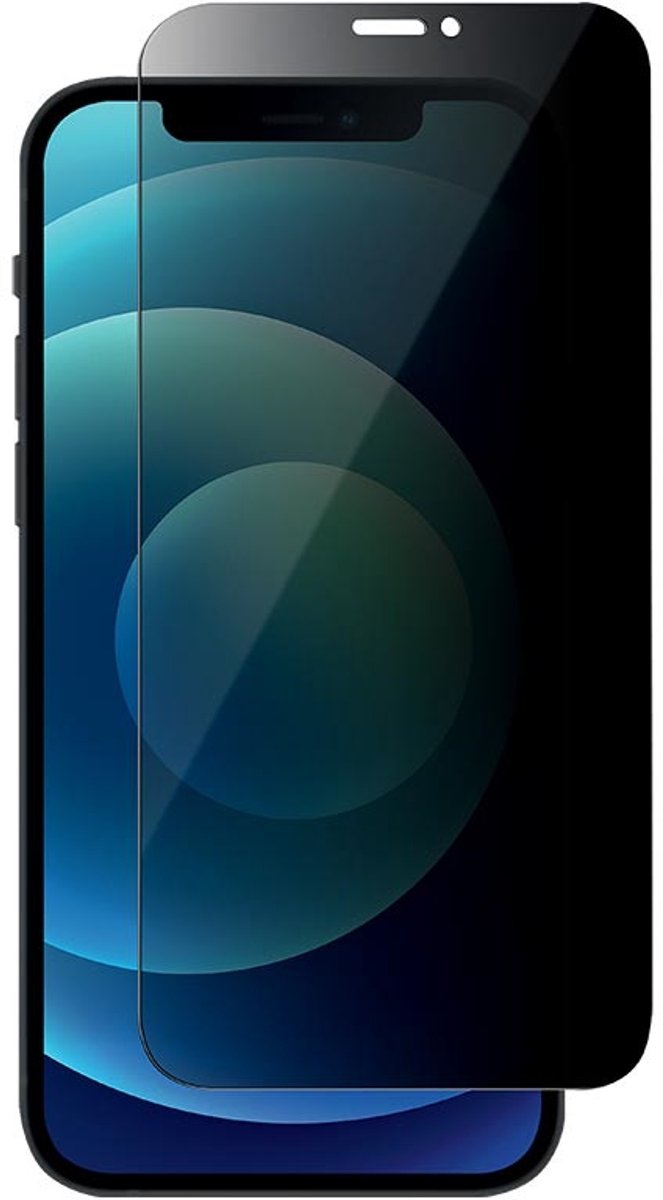 Privacy Screenprotector geschikt voor iPhone 12 Pro Screenprotector Privacy - Screenprotector geschikt voor iPhone 12 Pro Privacy Screenprotector - Privacy Screen Protector geschikt voor iPhone 12 Pro - Edge to Edge - 2 Stuks