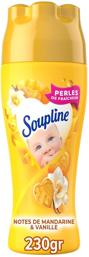 SOUPLINE -Wasverzachters Vanilla Freshness Pearls - Geurbooster - Langdurige intense frisheid - 230 g