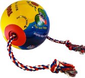 Tuggo Bal met Trektouw - Dierenspeelgoed - Rood - 25 cm