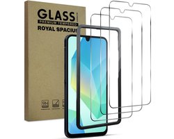 3 Stuks Screenprotector geschikt voor Samsung Galaxy A16 - Met Uitlijn tool - Gehard Beschermglas - Tempered Glass Screen Cover