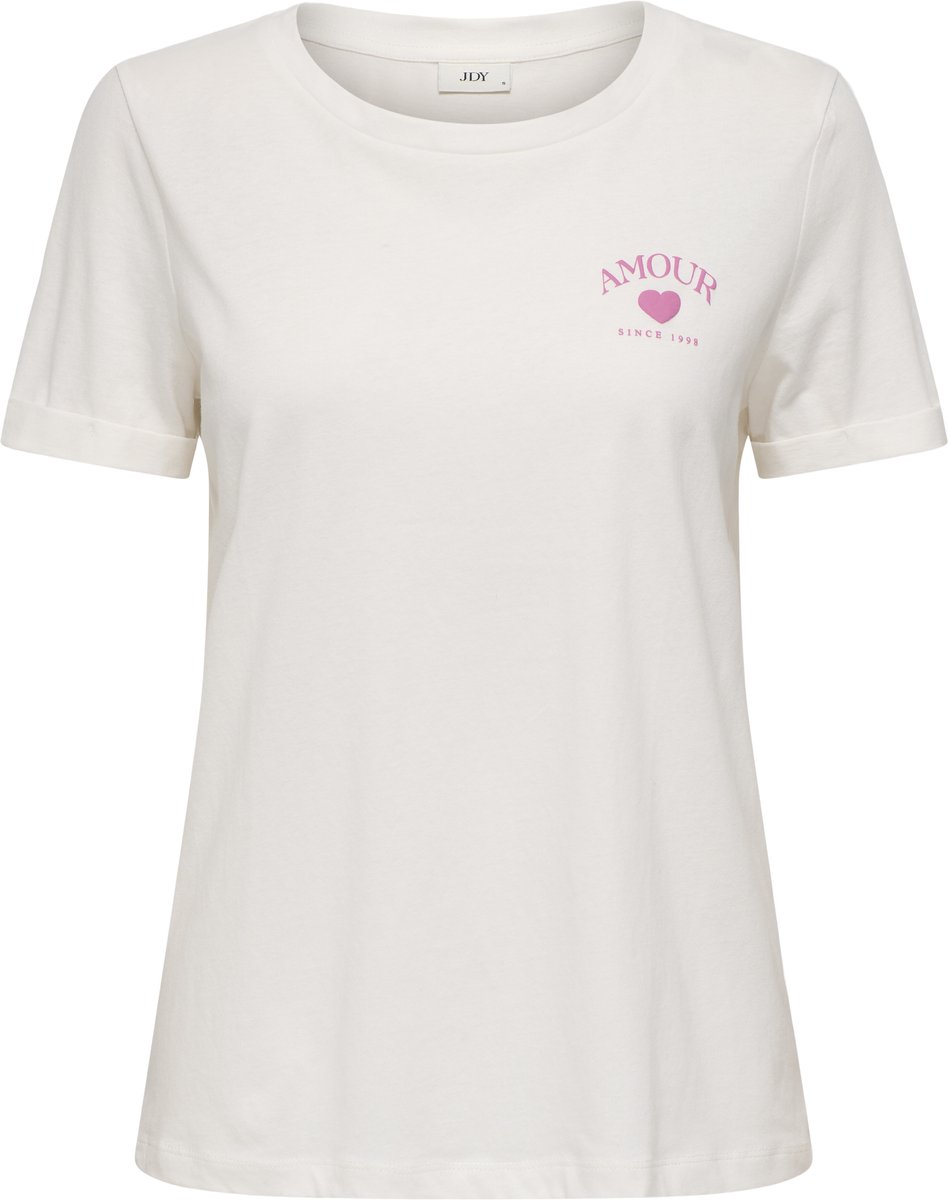 JDY - JDYKITTY S/S PRINT TOP JRS - Dames - T-shirts