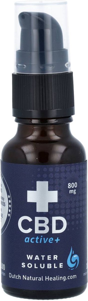 Goedkoopste DNH - CBD Water oplosbaar - CBD Active 4 20ML - Rijkste in terpenen - Meest gevarieerde cannabinoïden - Beste Entourage Effect