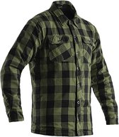 RST X Kevlar Lumberjack Ce Mens Textile Shirt Green 42 - Maat - Jas