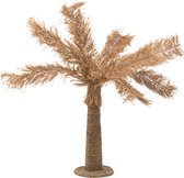 J-Line kunstplant Palmboom - zeegras - naturel - small