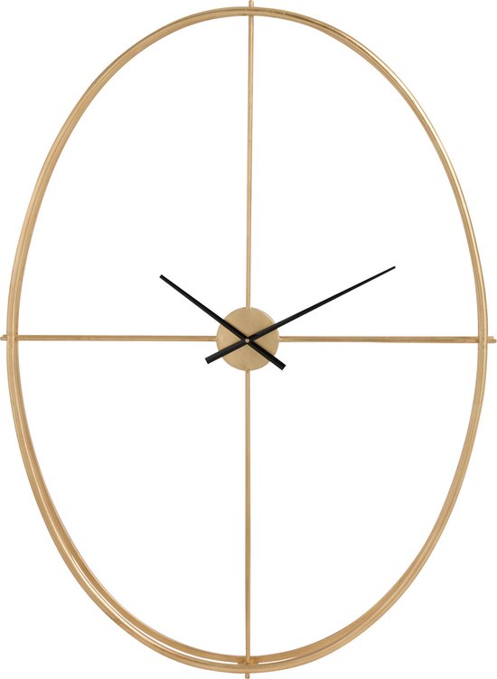 J-line horloge - métal - or - Ø 125.5 cm
