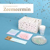 Balune Kinderfeest Pakket Zeemeermin (49 delig) - Verjaardag Decoratie Versiering Feestje Slingers Bordjes Bekers Servetten