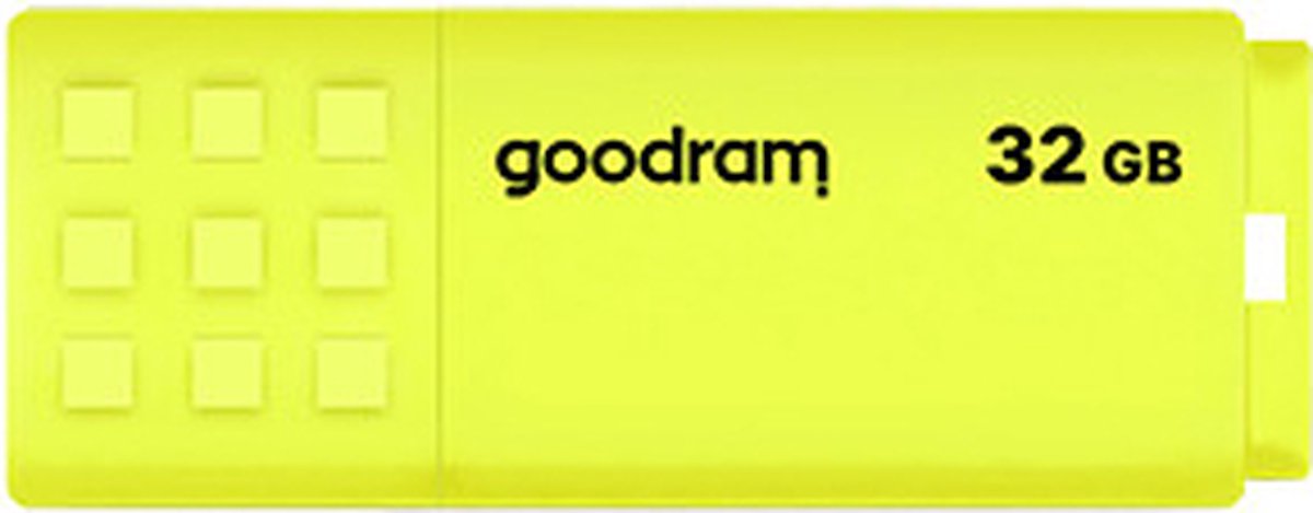 Goodram UME2 USB Flashdrive 32GB USB Type-A 2.0 Geel