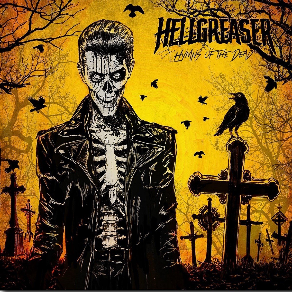 Hellgreaser - Hymns Of The Dead (LP) (Coloured Vinyl) (Limited Edition)