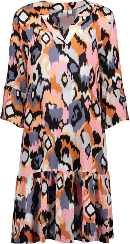 NED Jurk Rachelle Colored Trendy Animal Print 24s4 X1422 01 903 Colored Dames