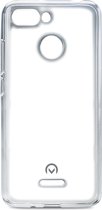 Mobilize Gelly Doorzichtig Telefoonhoesje geschikt voor Xiaomi Redmi 6 Hoesje Flexibel TPU Backcover - Transparant