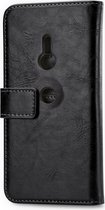 Mobilize Elite Gelly Telefoonhoesje geschikt voor Sony Xperia XZ3 Hoesje Bookcase Portemonnee - Zwart