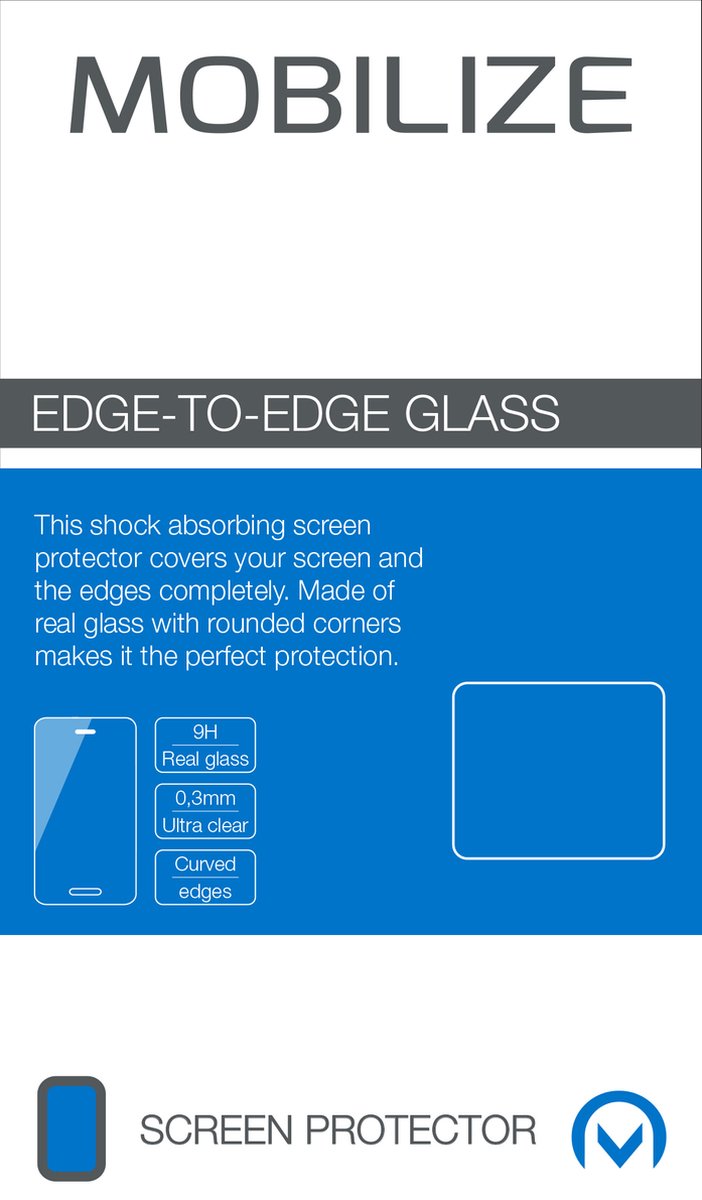 Mobilize Screenprotector geschikt voor Samsung Galaxy S9 Glazen | Mobilize Screenprotector - Case Friendly