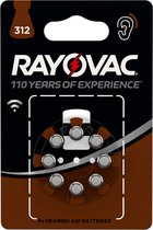 Rayovac 312 extra advanced - 8 pièces