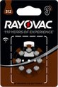 Rayovac 312 extra advanced - 8 stuks