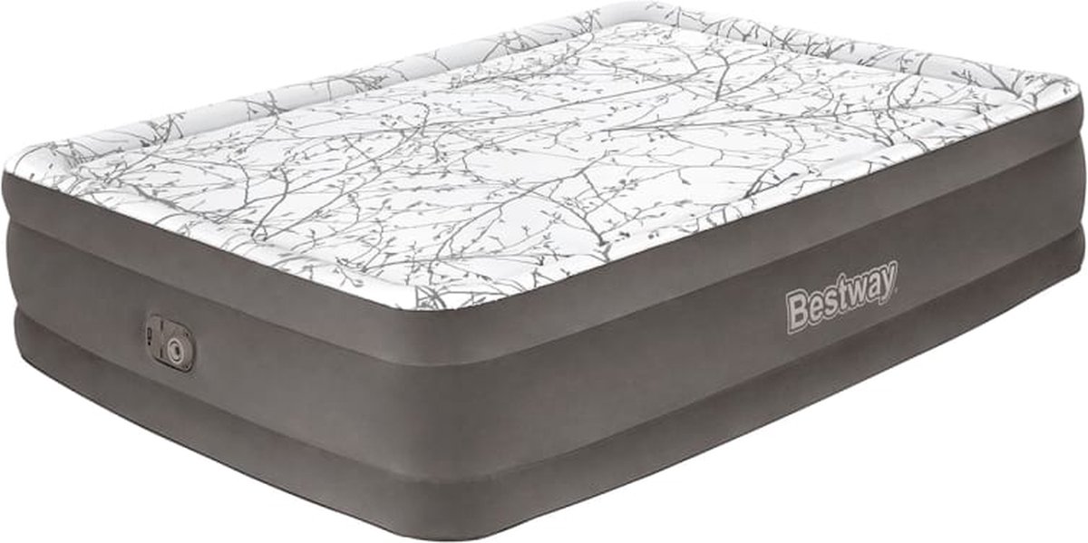 Bestway Luchtbed met ingebouwde pomp 203x152x46 cm
