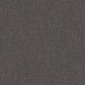Exclusief luxe behang Profhome 962336-GU vliesbehang licht gestructureerd in textiel look glimmend zwart 7,035 m2