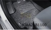 Kia Rio V (3/2017-3/2021) Mattenset (4x) naaldvilt tekst "Rio" Origineel! H8141ADE01