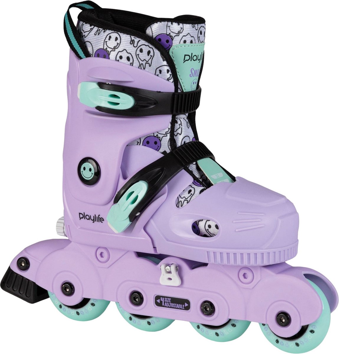 Smile Girls inlineskates meisjes lila maat 26-29 - Skeelers