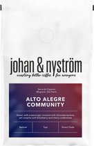 Johan & Nystrom - Filtre Natural Brésil Alto Alegre 250g (250gr Coffee de Spécialité - Éthique, durable et traçable)