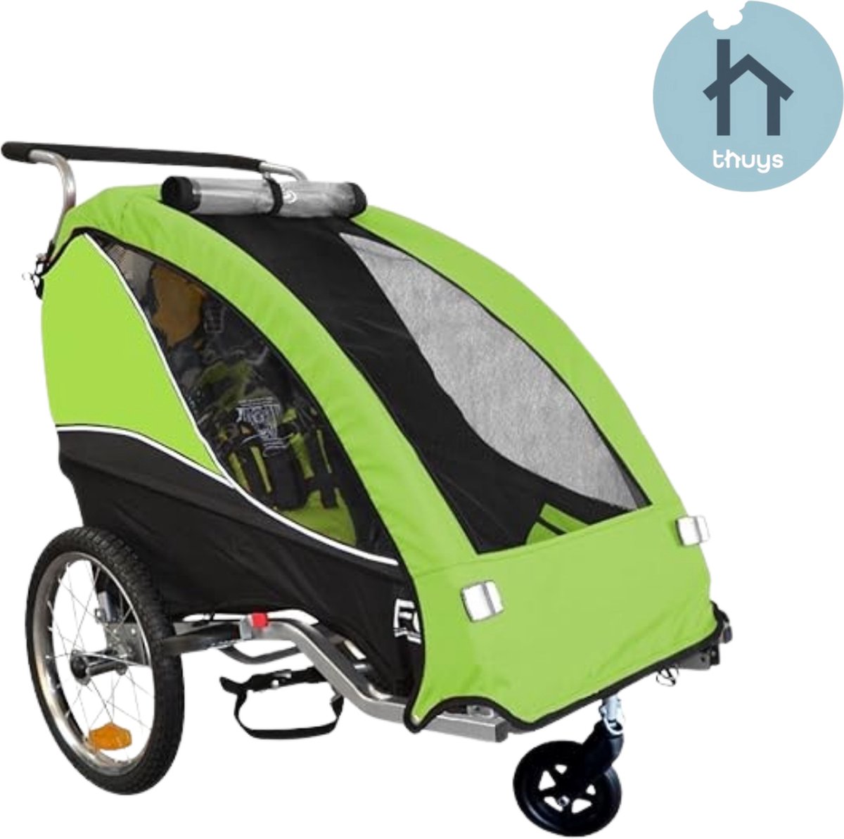 Thuys - Fietskar voor Kinderen - Kinderfietskar - Veilig - Comfortabel
