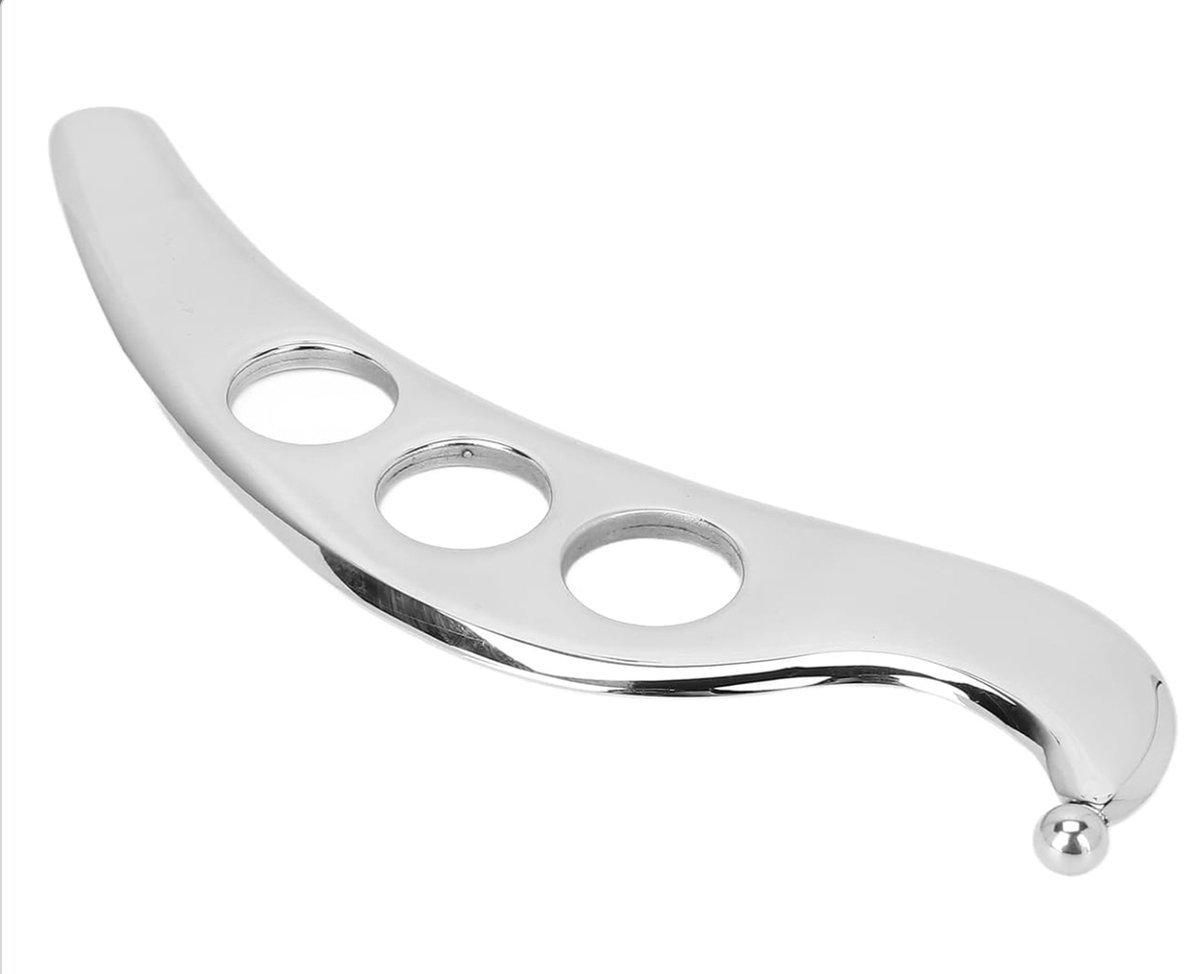 Gua Sha Schrapers - Spier Schraper - RVS - Massage Tool - Pijnverlichting - Massagehulpmiddel - Tegen huidveroudering