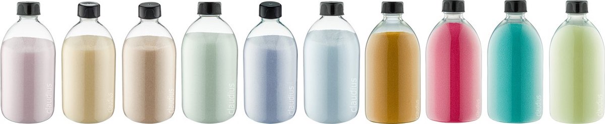 Goedkoopste Scrubzout - 650 gram - set van 10 verschillende geuren - Zwarte Dop - Rozen, Vanille, Amandel, Eucalyptus, Lavendel, Opium, Appel-Kaneel, Fruity Melon, Hamam en Zen Moment - Hydraterende Lichaamsscrub - Cadeau