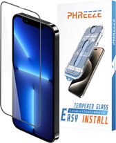 Beschermglas - Geschikt voor iPhone 12 Pro Screenprotector met Montageframe - 100 Procent Plakgarantie - Screen Protector - 9H Gehard Glas