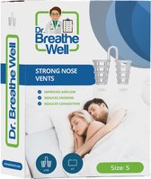 Dr. Breathe Well ™ - 16 Stevige Anti Snurk Neusspreider Buisjes - Maat S