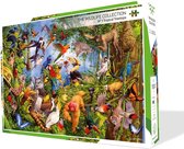 The Wildlife Collection – Nr. 1 Tropical Treetops - puzzel 1000 stukjes - Treecer