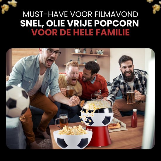 Beper Popcornmaker - Popcorn Machine - Popcorn Maker Machine - Popcorn Popper - Homemade Popcorn Maker — afbeelding 4